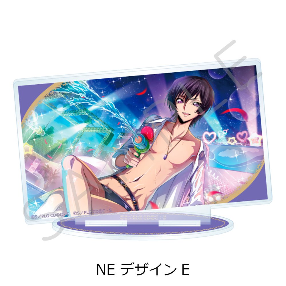 コードギアス 反逆のルルーシュ 第4弾 アクリルスタンド NE デザインE ("Code Geass Lelouch of the Rebellion" Vol. 4 Acrylic Stand NE Design E)
