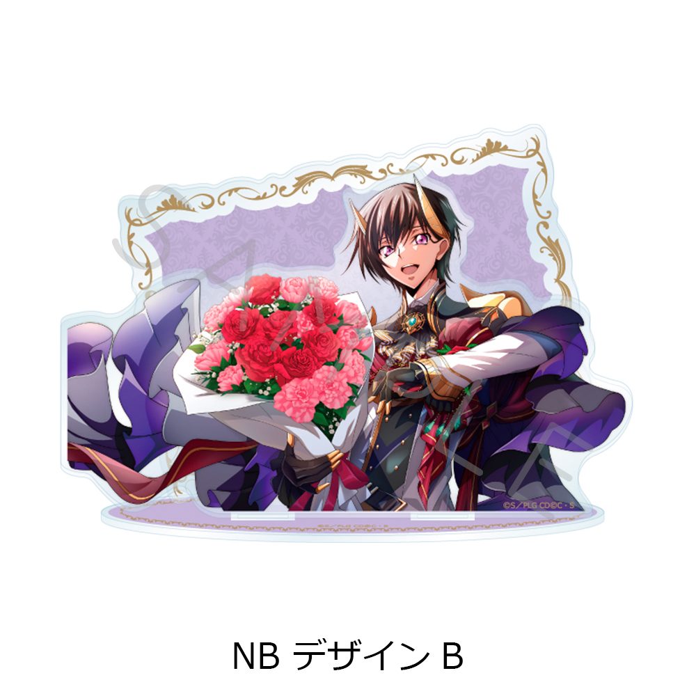 コードギアス 反逆のルルーシュ 第4弾 ビッグアクリルスタンド NB デザインB ("Code Geass Lelouch of the Rebellion" Vol. 4 Big Acrylic Stand NB Design B)