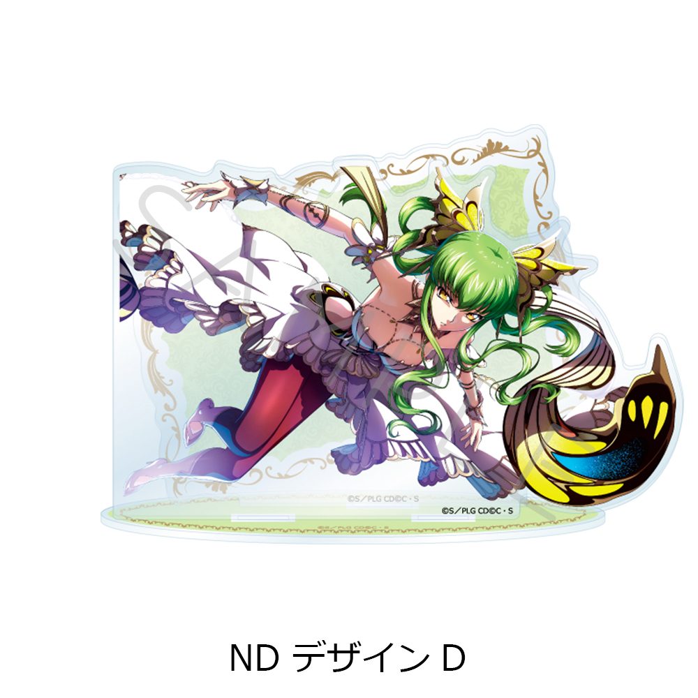 コードギアス 反逆のルルーシュ 第4弾 ビッグアクリルスタンド ND デザインD ("Code Geass Lelouch of the Rebellion" Vol. 4 Big Acrylic Stand ND Design D)
