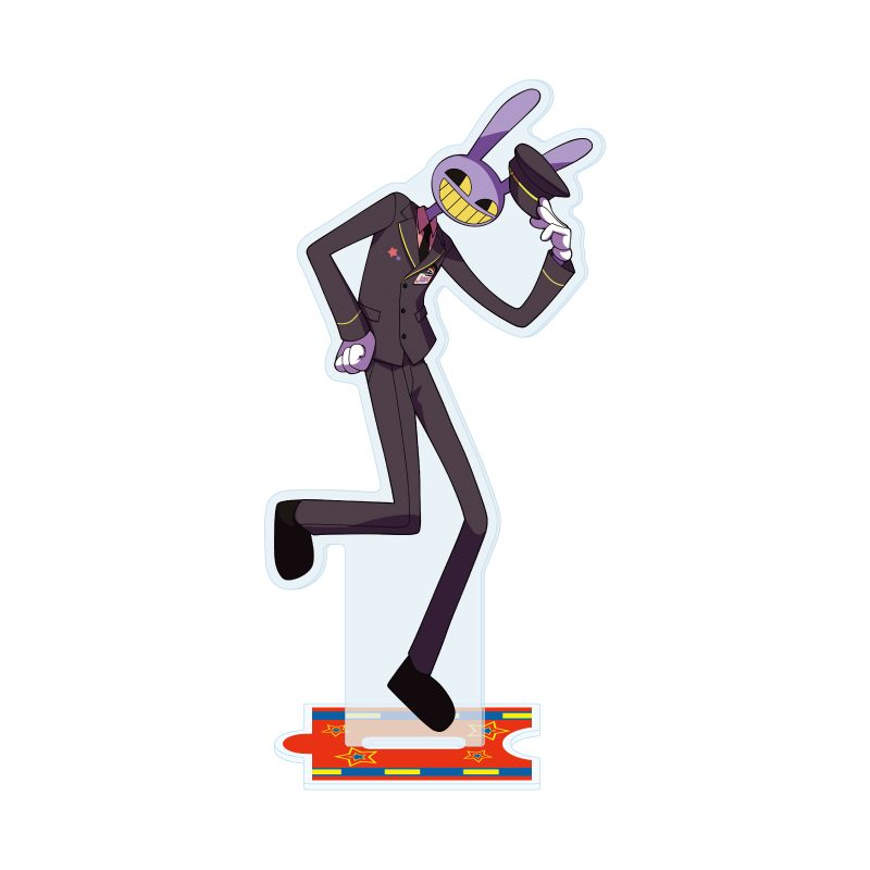 アクリルスタンド アメイジング・デジタル・サーカス 02 駅員Ver. ジャックス(描き起こしイラスト) (Acrylic Stand "The Amazing Digital Circus" 02 Station Staff Ver. Jax (Original Illustration))