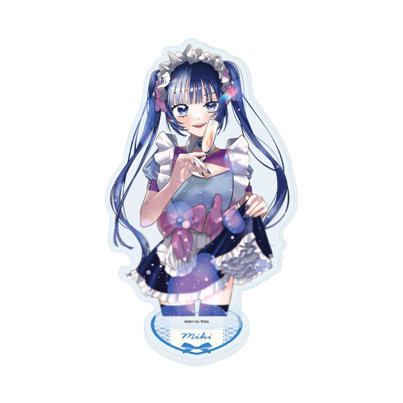 アクリルスタンド コンカフェ嬢は恋を着る 02 みき(公式イラスト) (Acrylic Stand "The Concept Cafe Girl Wears Love" 02 Miki (Official Illustration))