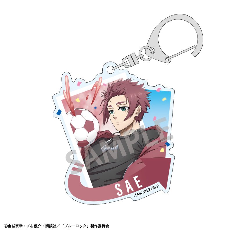 ブルーロック アクリルキーホルダー 糸師冴 アクロバットサッカー ("Blue Lock" Acrylic Key Chain Itoshi Sae Acrobat Soccer)