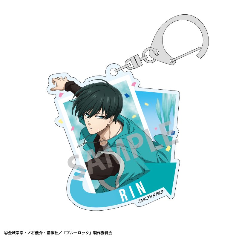 ブルーロック アクリルキーホルダー 糸師凛 アクロバットサッカー ("Blue Lock" Acrylic Key Chain Itoshi Rin Acrobat Soccer)