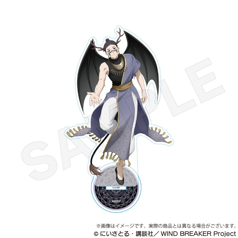 WIND BREAKER アクリルスタンド デビルVer. 硯秀平 ("Wind Breaker" Acrylic Stand Devil Ver. Suzuri Shuhei)