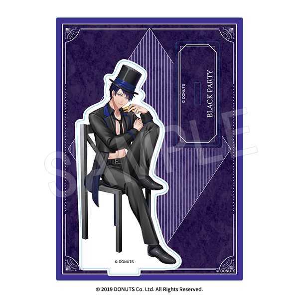 ブラックスター -Theater Starless- ティーパーティーアクリルスタンド 夜光Ver. ("Black Star -Theater Starless-" Tea Party Acrylic Stand Yakou Ver.)