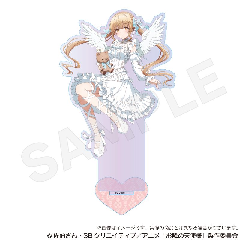お隣の天使様にいつの間にか駄目人間にされていた件 オーロラアクリルスタンド 天使と小悪魔Ver. 椎名真昼A ("The Angel Next Door Spoils Me Rotten" Aurora Acrylic Stand Angel and Little Devil Ver. Shiina Mahiru A)