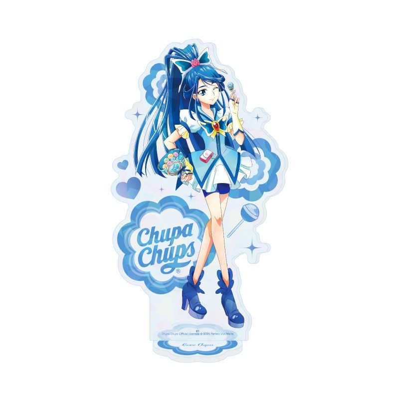 ホログラムアクリルスタンド Yes!プリキュア5GoGo!×チュッパチャプス 05 キュアアクア (Hologram Acrylic Stand "Yes! PreCure 5 GoGo!" x Chupa Chups 05 Cure Aqua)