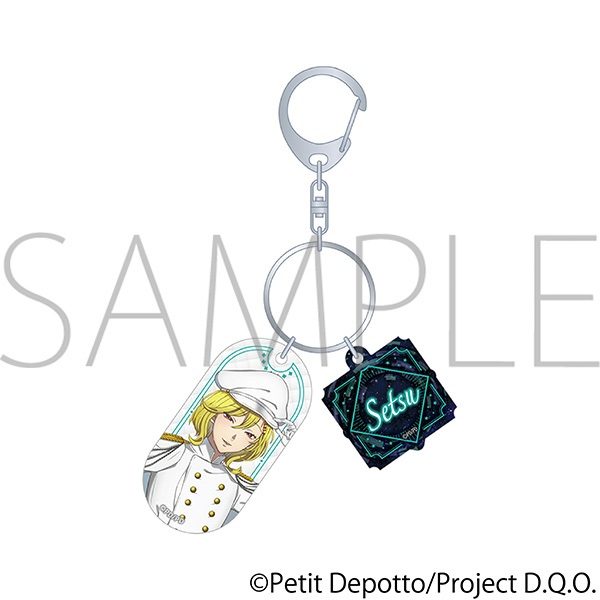 グノーシア 2連アクリルキーホルダー セツ ("GNOSIA" Twin Acrylic Key Chain Setsu)