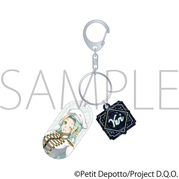 グノーシア 2連アクリルキーホルダー ユーリ ("GNOSIA" Twin Acrylic Key Chain Yuri)