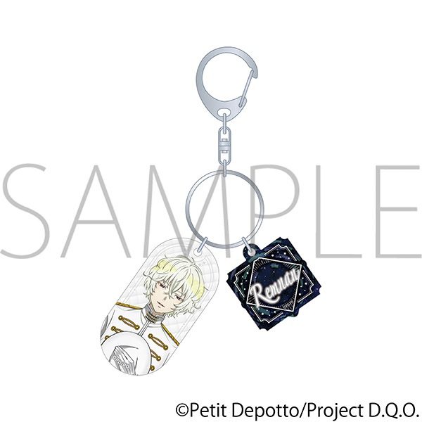 グノーシア 2連アクリルキーホルダー レムナン ("GNOSIA" Twin Acrylic Key Chain Remnan)