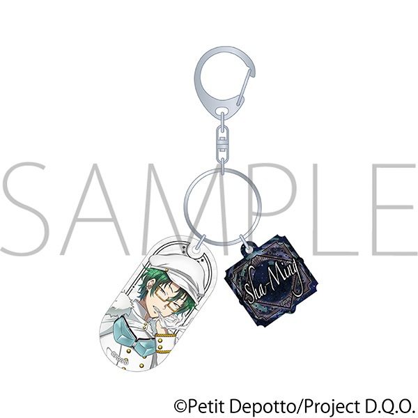 グノーシア 2連アクリルキーホルダー 沙明 ("GNOSIA" Twin Acrylic Key Chain Sha-Ming)