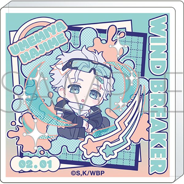 WIND BREAKER ころっと アクリルフィギュア 梅宮一 ぱすてるぽっぷ ("Wind Breaker" Korotto Acrylic Figure Umemiya Hajime Pastel Pop)
