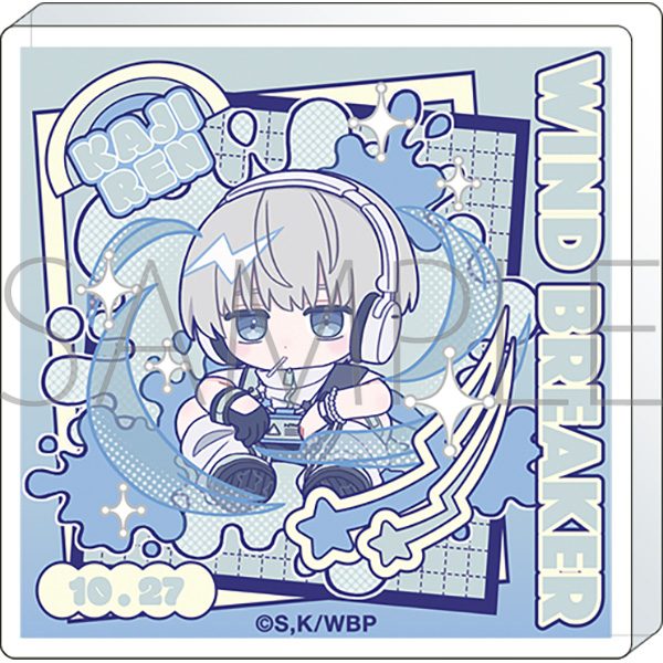 WIND BREAKER ころっと アクリルフィギュア 梶蓮 ぱすてるぽっぷ ("Wind Breaker" Korotto Acrylic Figure Kaji Ren Pastel Pop)