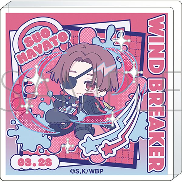 WIND BREAKER ころっと アクリルフィギュア 蘇枋隼飛 ぱすてるぽっぷ ("Wind Breaker" Korotto Acrylic Figure Suo Hayato Pastel Pop)