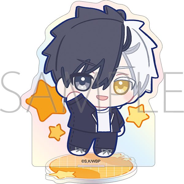WIND BREAKER ミニオーロラアクリルスタンド 桜遥 ぬいパルすきっぷ ("Wind Breaker" Mini Aurora Acrylic Stand Sakura Haruka Nui Pal Skip)